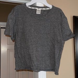 PINK cropped t shirt